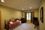 Trundle Bed in Lower Den in the Luxury White Mountain Vacation Home